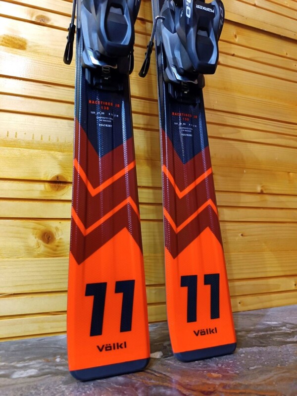 LYŽE VOLKL RACETIGER JR RED 130CM --MODEL 2025--